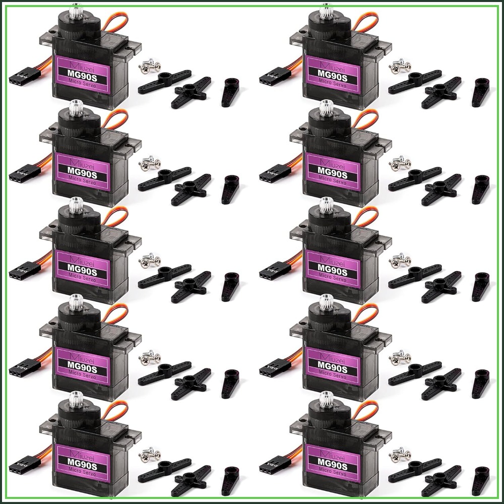 Rc Helicopter Mini - 9G Micro Servo Motor Metal Geared