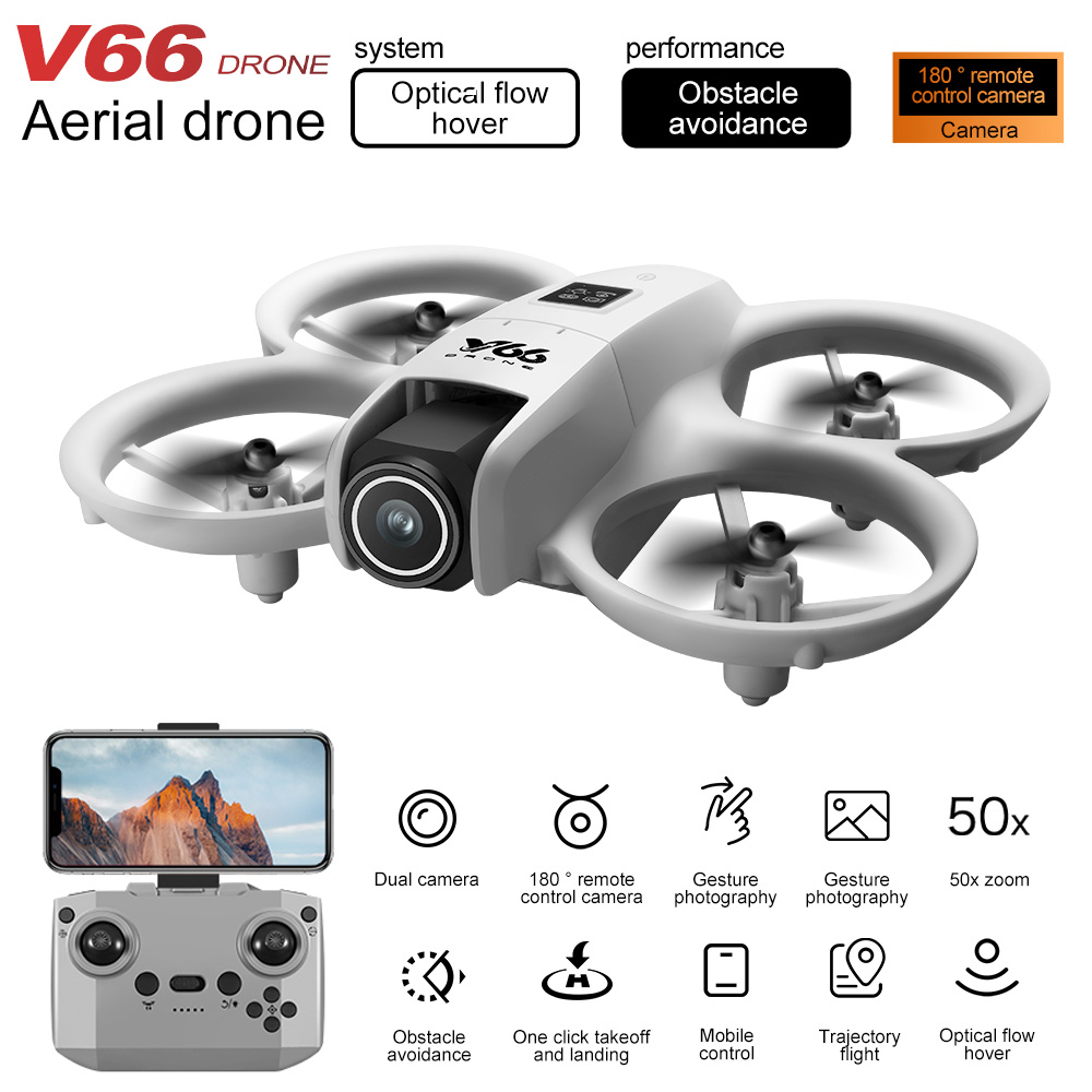New V66 Mini Drone HD Camera 4 - Rc Helicopter Charger recension och pris