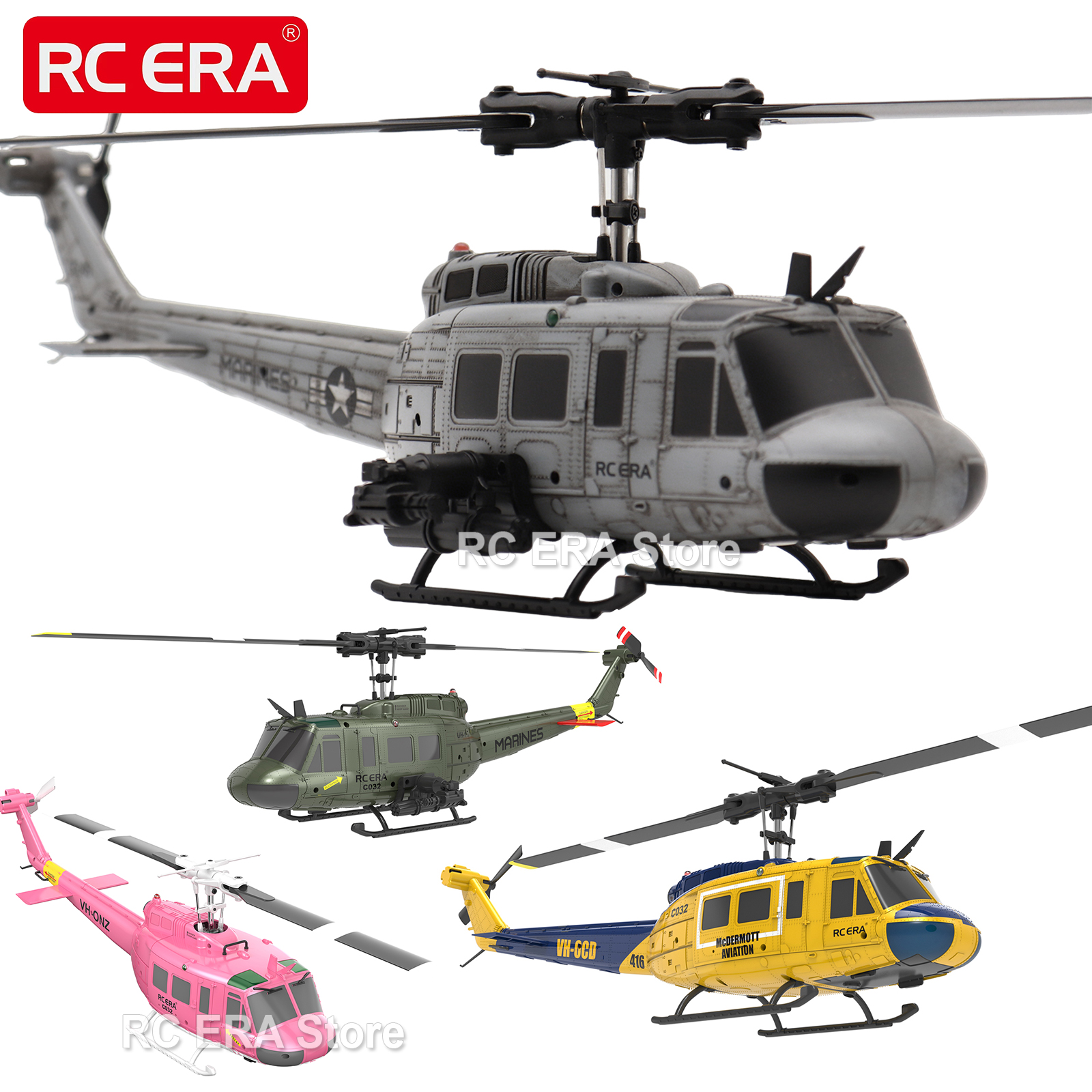 RC ERA C032 UH1 Huey Weathered - Rc Helicopter Nitro recension och pris