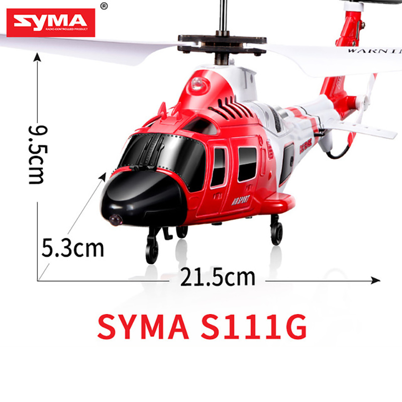Original SYMA S111G 3.5CH mili - Rc Helicopter Large recension och pris