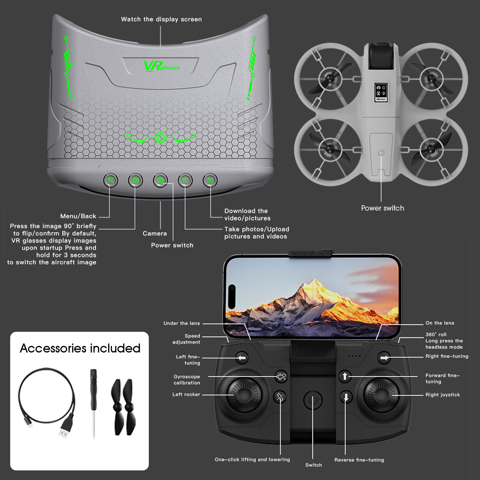 Mini Drone That Is Easy For Be - Rc Helicopter Charger recension och pris