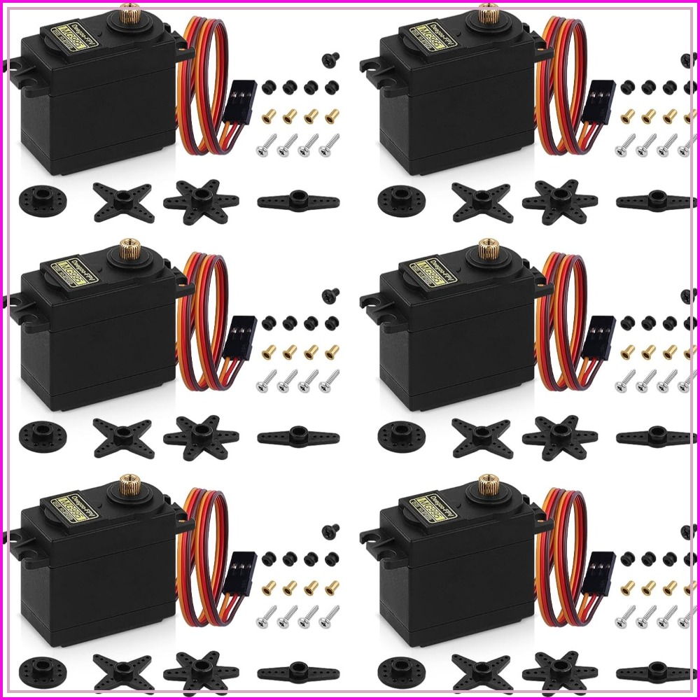 6pcs MG995 55G Micro Servo Mot - Rc Helicopter Mini recension och pris