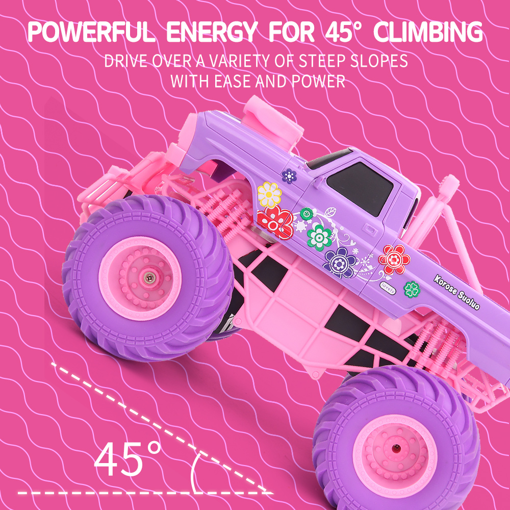 Pink RC Car Electric Drive Off - Rc Helicopter Charger recension och pris