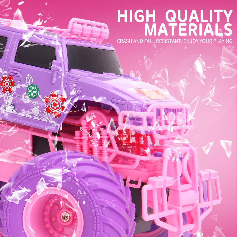 Pink RC Car Electric Drive Off - Rc Helicopter Charger recension och pris