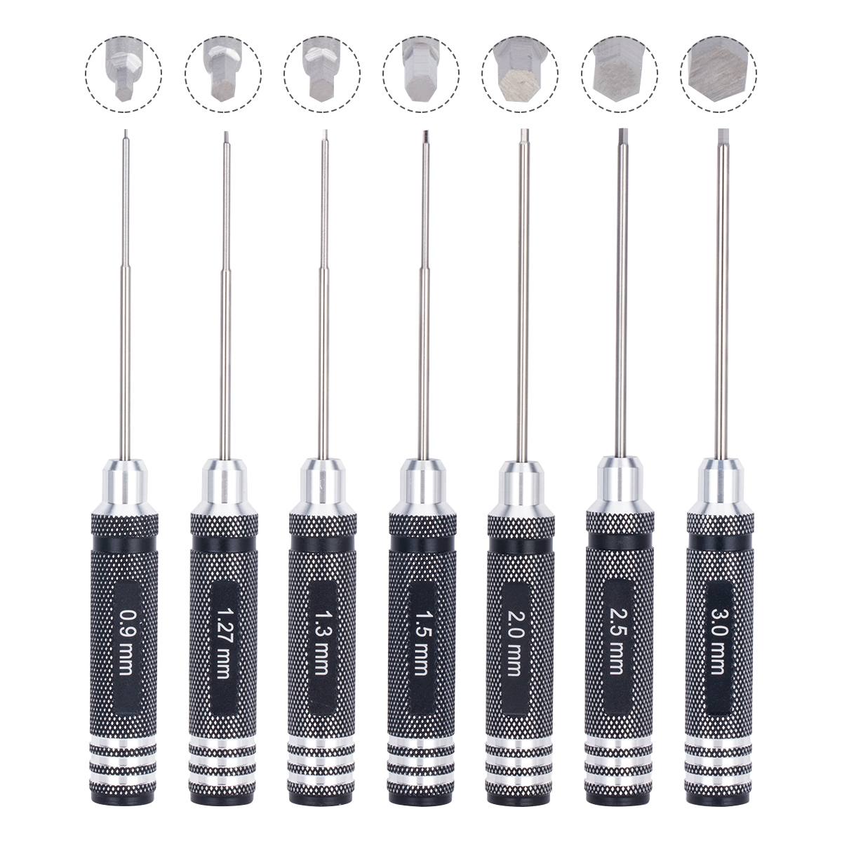 7 IN 1 Steel Hex Socket Profes - Rc Helicopter Tool Kit recension och pris
