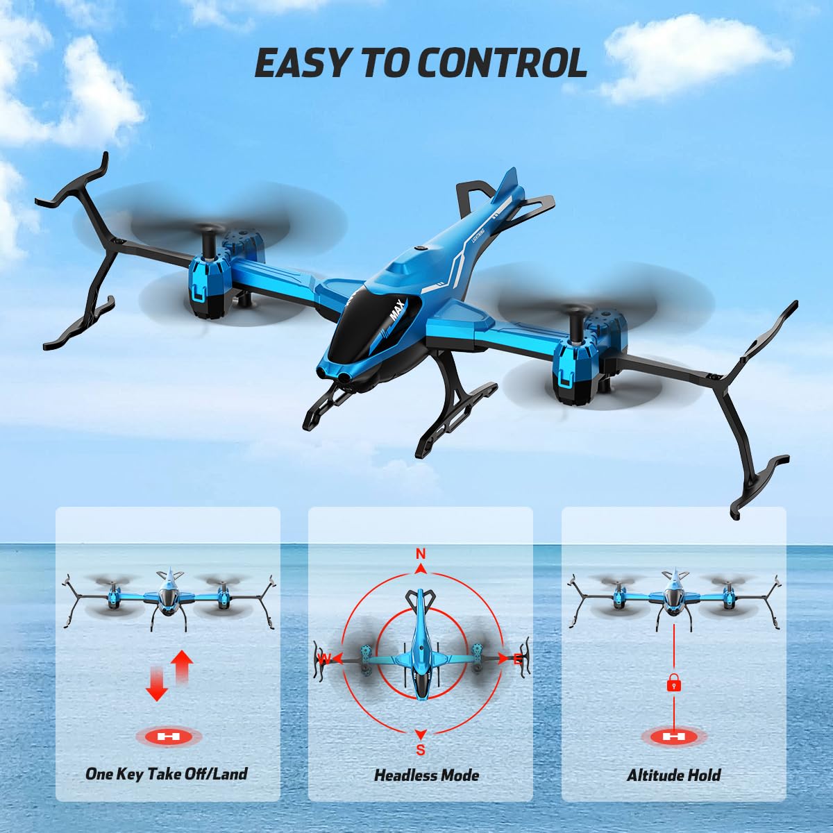 VATOS Super All in 1 Remote Co - Rc Helicopter Case recension och pris