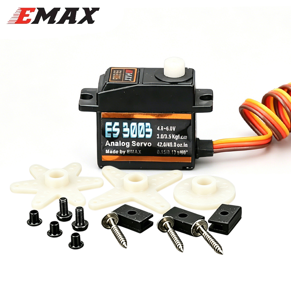 8pcs/lot Emax ES3003 4.8V-6.0V - Rc Helicopter Motor recension och pris