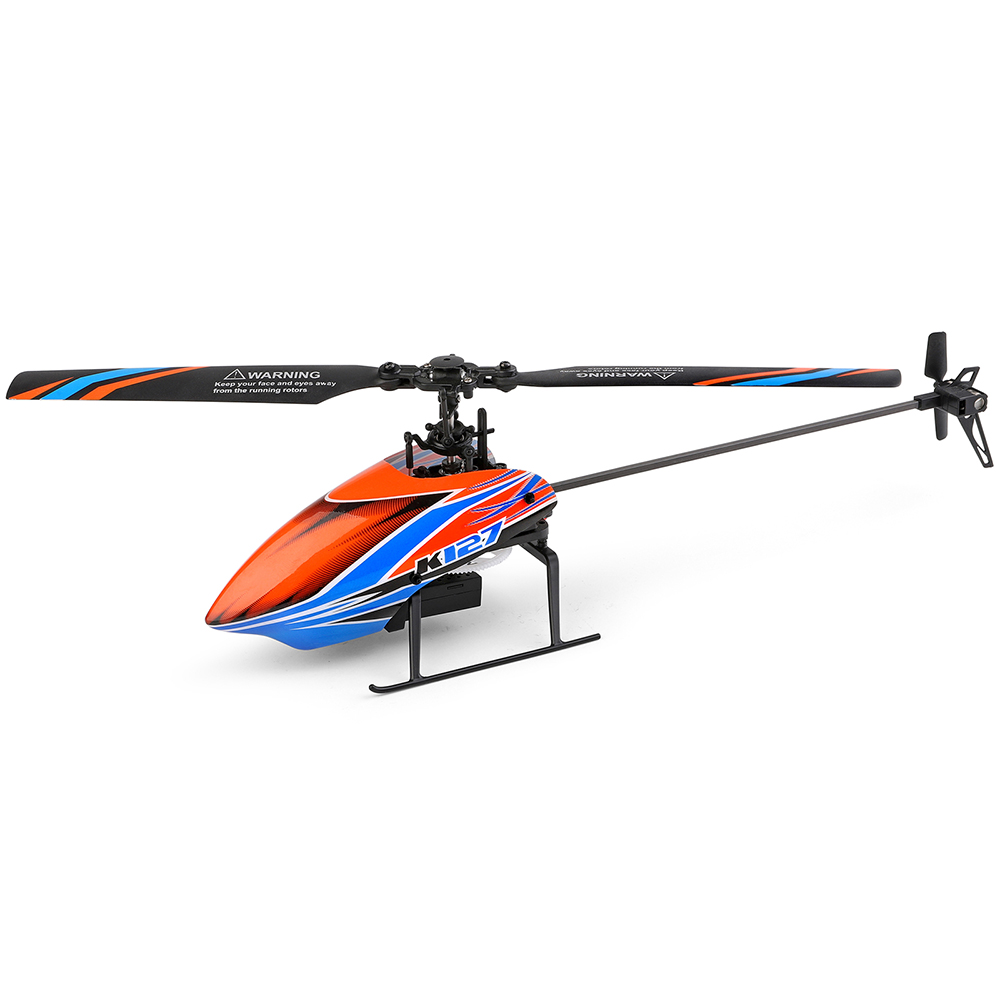 WLtoys XK K127 2.4G 4CH 6-Aixs - Rc Helicopter Single Rotor recension och pris