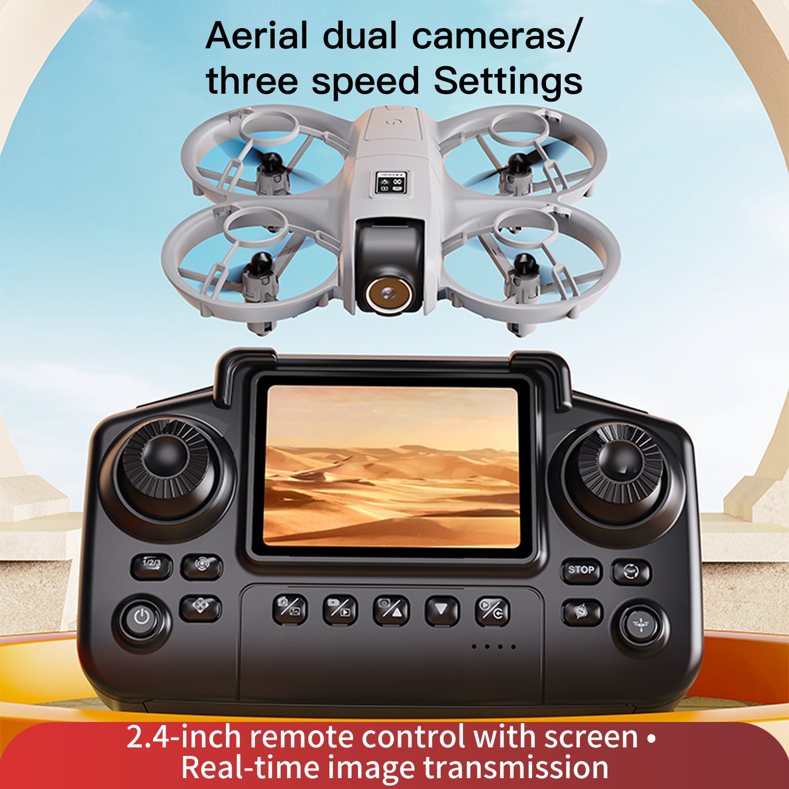 YL3 Remote-Controlled Drone wi - Rc Helicopter Case recension och pris