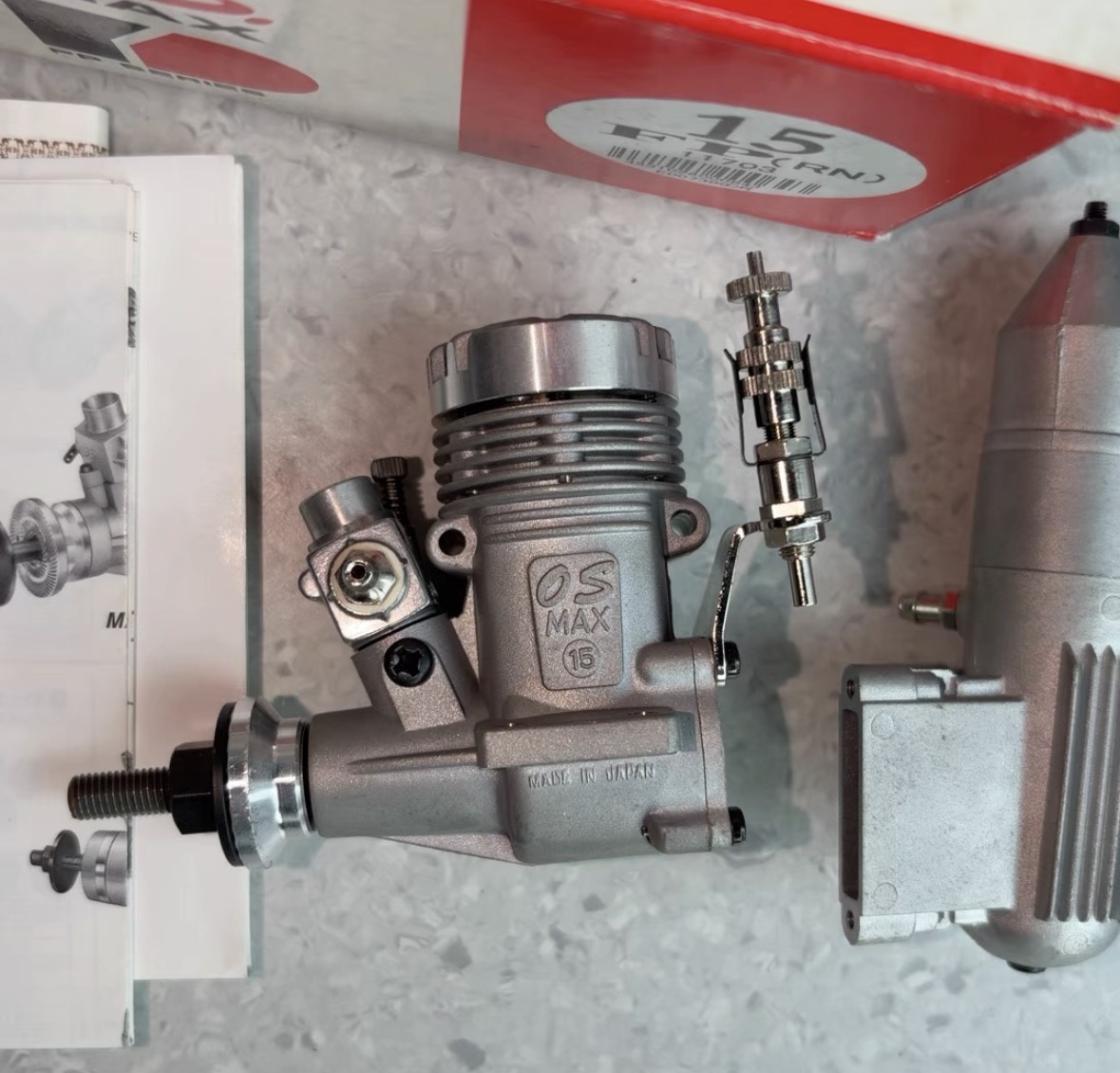 Japan NEW O.S. Engine MAX-15 F - Rc Helicopter Nitro recension och pris