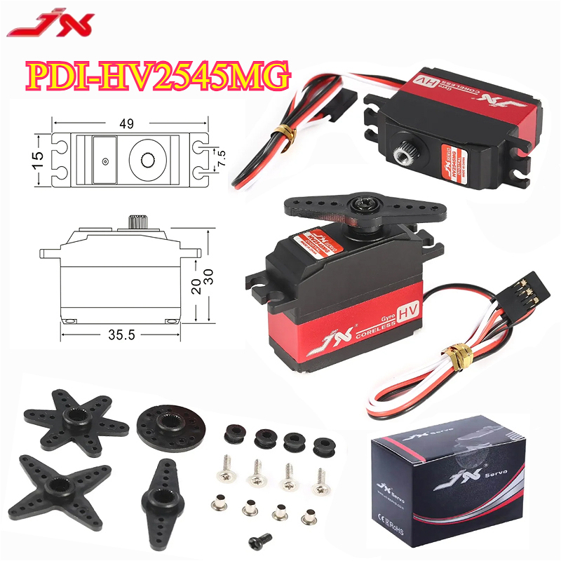 JX PDI-HV2545MG 4.5KG Coreless - Rc Helicopter Gyro recension och pris