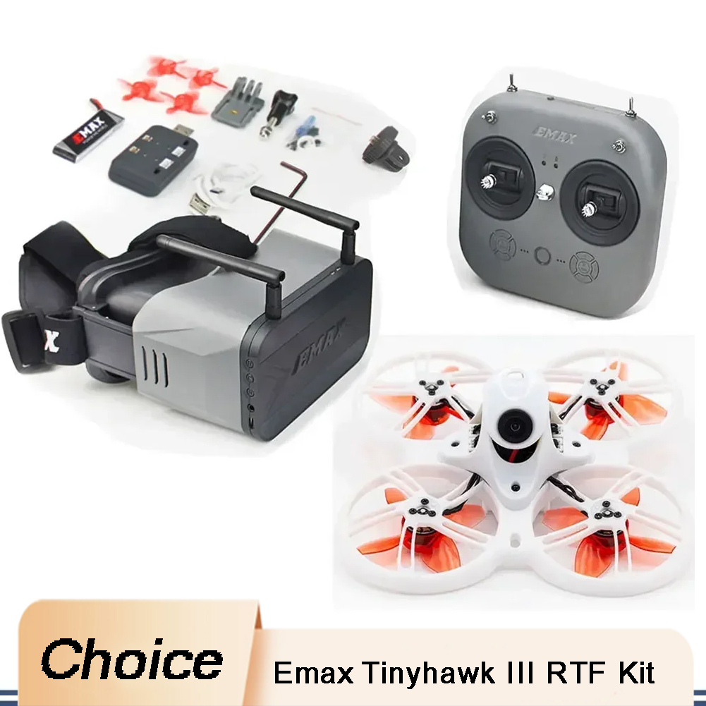 EMAX Tinyhawk III Ready-to-Fly - Rc Helicopter Gas recension och pris
