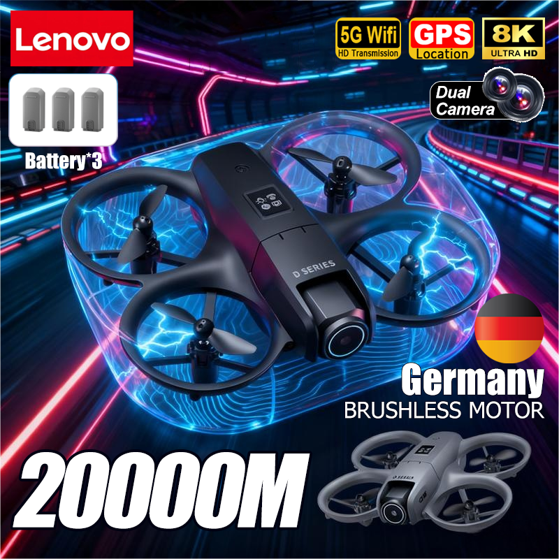 Lenovo D16 GPS Drone 8K Aerial - Rc Helicopter Charger recension och pris