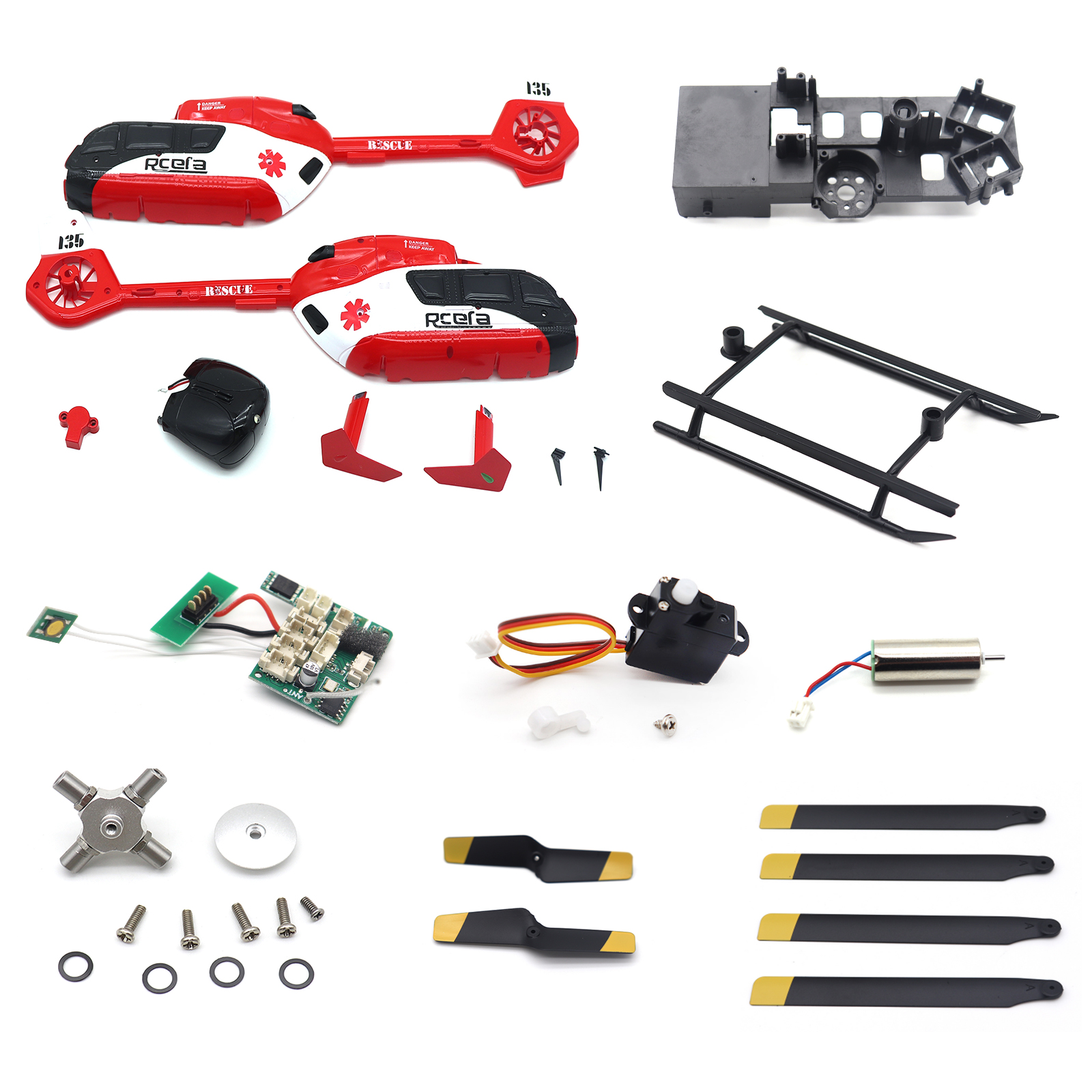 Original Parts for C159 EC-135 - Rc Helicopter Motor recension och pris