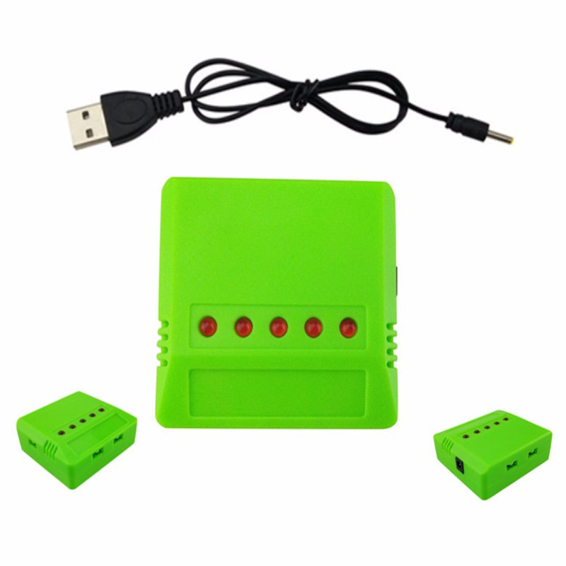 5PCS Cables And 1X 5 In 1 USB  - Rc Helicopter Charger recension och pris