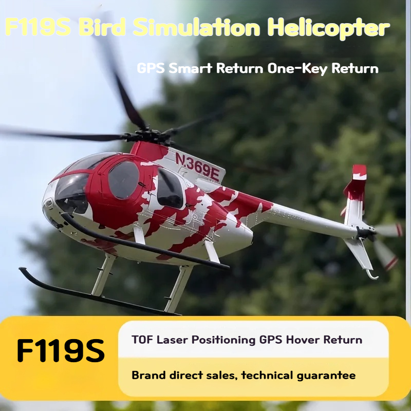 YXZNRC F119S Remote Control He - Rc Helicopter Single Rotor recension och pris
