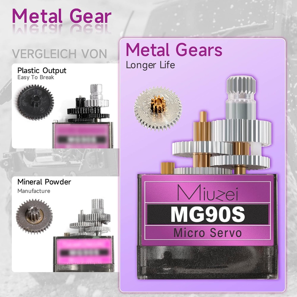 9G Micro Servo Motor Metal Gea - Rc Helicopter Mini recension och pris