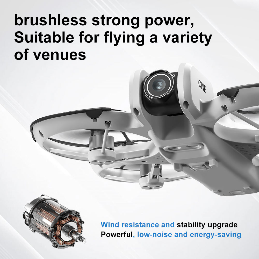 V666 Foldable Mini Drone 4K Du - Rc Helicopter Charger recension och pris