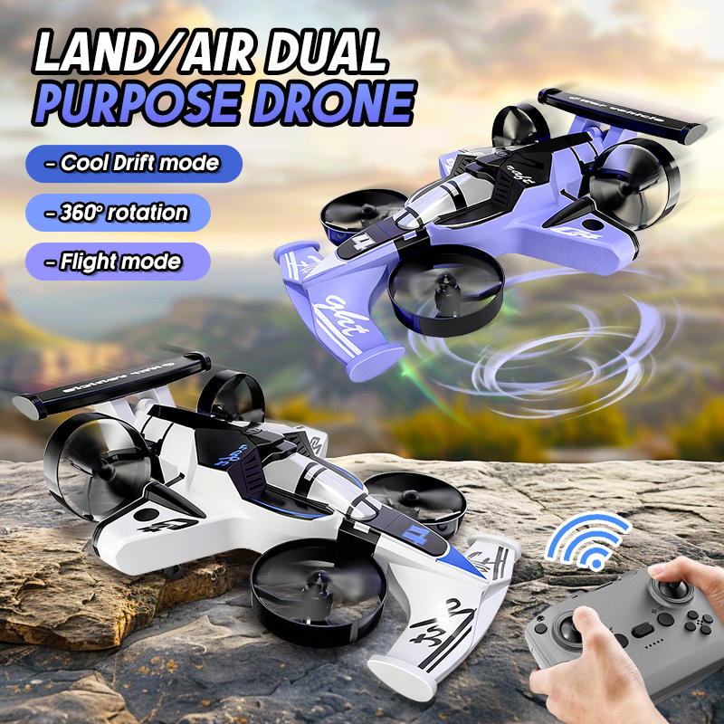 2in1 Mini Drone Air-Ground Fly - Rc Helicopter Electric recension och pris