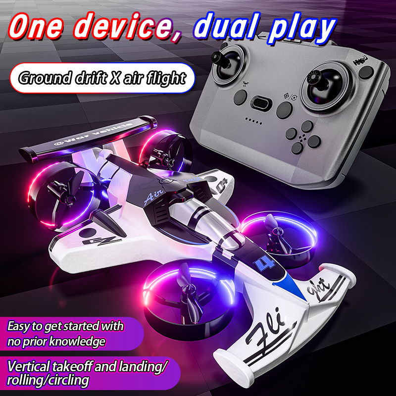 2in1 Mini Drone Air-Ground Fly - Rc Helicopter Electric recension och pris