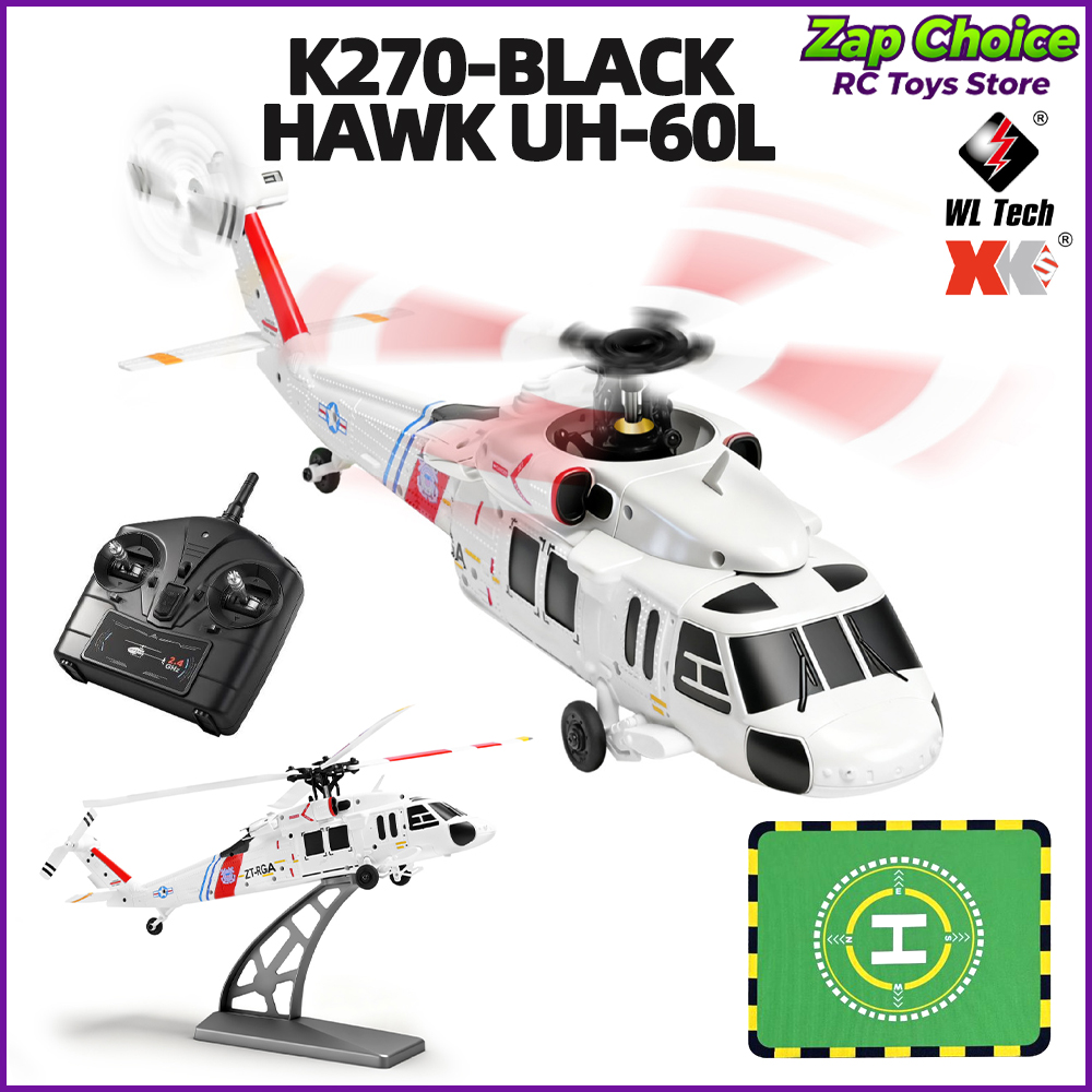Wltoys K270 Black Hawk UH-60L  - Rc Helicopter Gyro recension och pris