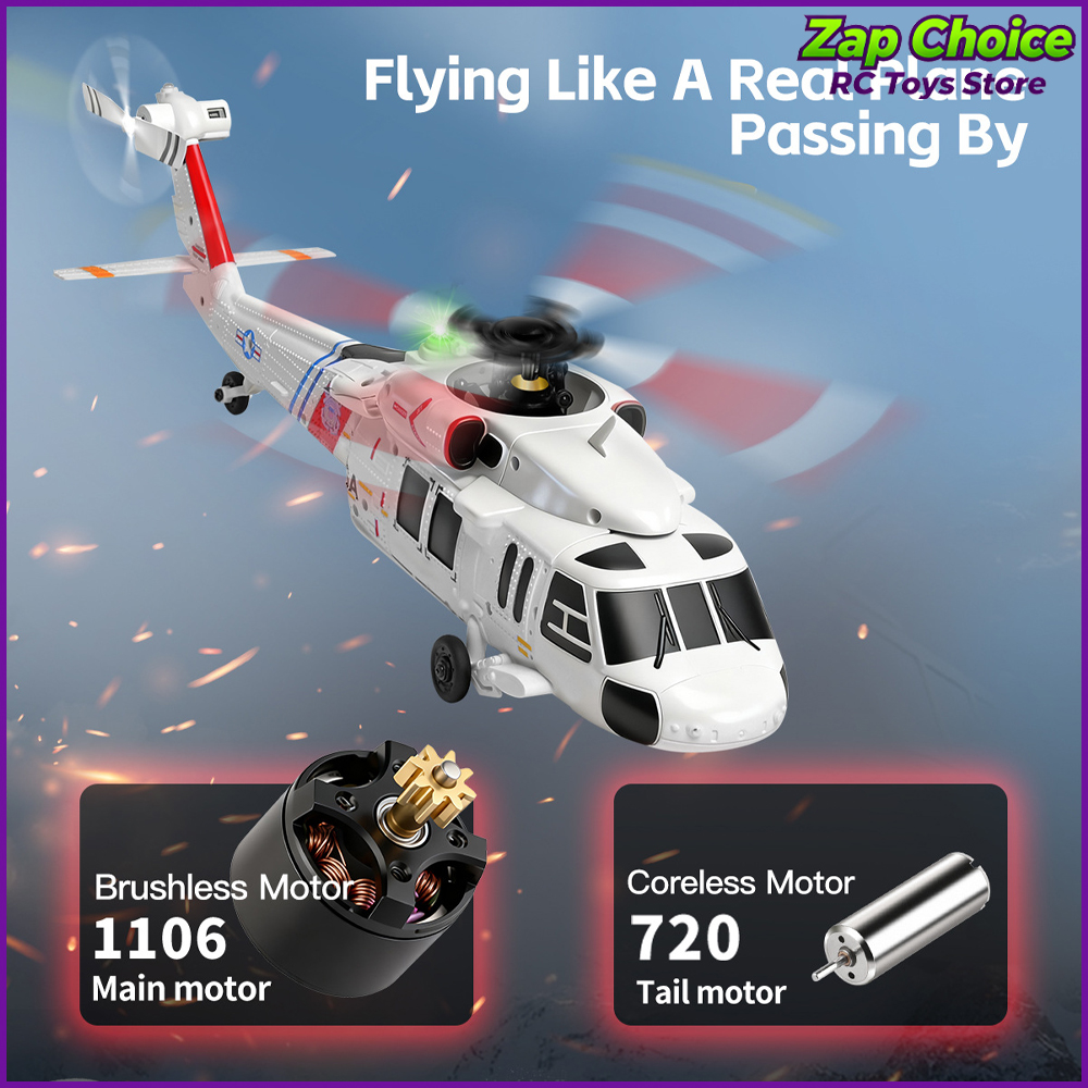 Wltoys K270 Black Hawk UH-60L  - Rc Helicopter Gyro recension och pris