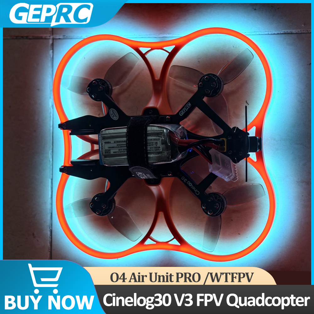 GEPRC Cinelog30 V3 FPV Quadcop - Rc Helicopter Case recension och pris