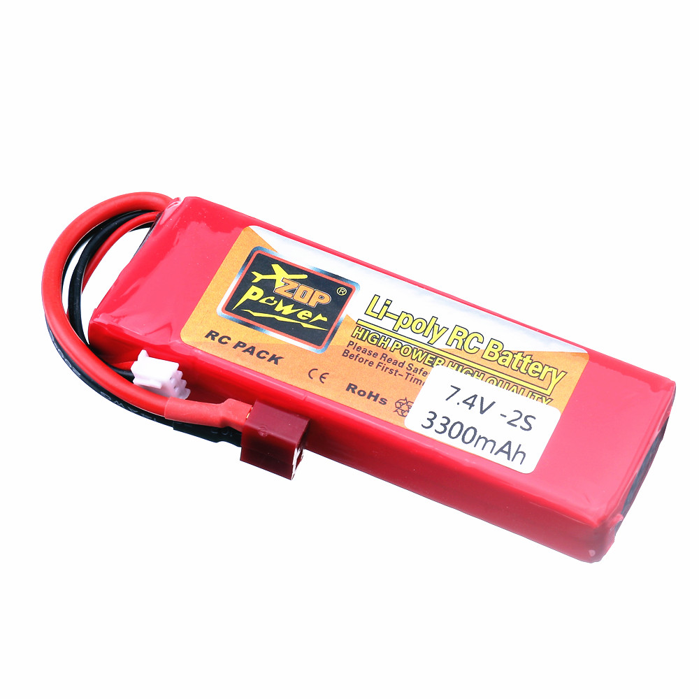 2S 7.4V 3300mAh Lipo Battery C - Rc Helicopter Charger recension och pris