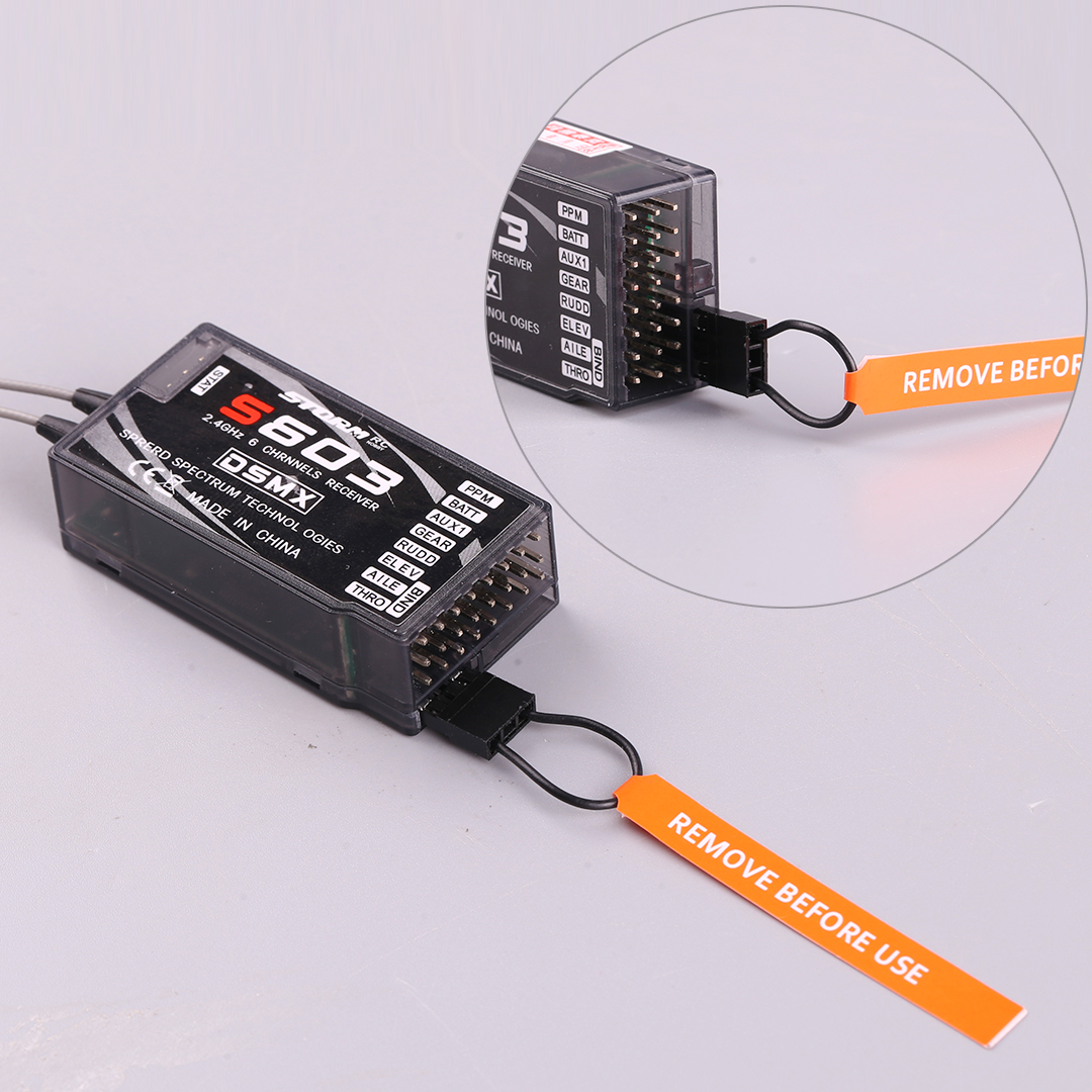 S603 6CH 2.4G Receiver for RC  - Rc Helicopter Motor recension och pris